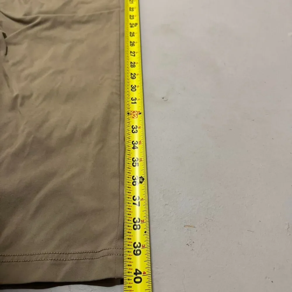 Prana Men's Tan and Khaki Trousers